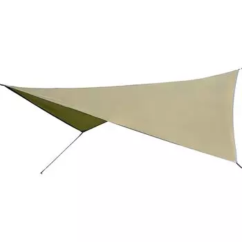 Палатка LandField Tarp Tent Diamond Wing 510 x 402 см 5 м Кемпинговый брезент для 2-5 человек LF-RT050-KH