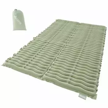 Палатка LOGOS Fit Wave 72882060 Коврик/DUO (с насосом) яблочный зеленый