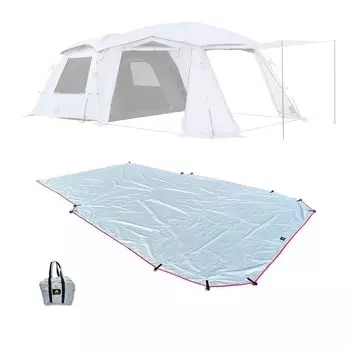 Палатка MECH CAMP, наземная палатка, водонепроницаемая сумка для хранения, палатка для кемпинга на открытом воздухе, сама по себе не входит в комплект. Простыня Coleman Tough Screen, 2 комнаты, полная простыня,