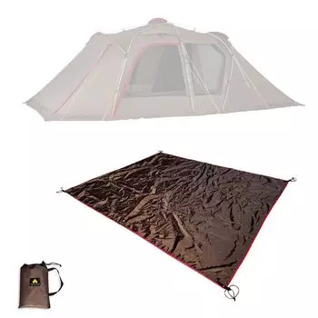 Палатка MECH CAMP, наземная палатка, водонепроницаемая сумка для хранения, палатка для кемпинга на открытом воздухе, сама по себе не входит в комплект. Внутренняя простыня Snow Peak Touga, простыня, аксессуары, коричневый