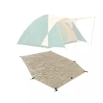 Палатка MECH CAMP, наземная палатка, водонепроницаемая сумка для хранения, палатка для кемпинга на открытом воздухе, сама по себе не входит в комплект с BC Cross Full Sheet, простыней, аксессуарами, бежевый