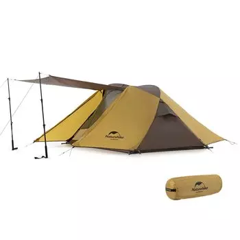 Палатка Naturehike для 2 человек Double Cross Ultra Front Mountain Water Pressure Resistance Disaster Easy 4 Japan Storage Bag в комплекте Butterfly ,