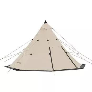 Палатка Naturehike One Pole Pyramid для восьмиугольной пирамиды, подходит для 4-х сезонной семейной сумки для хранения, простая установка для домашнего кемпингового снаряжения для 5-8 человек,