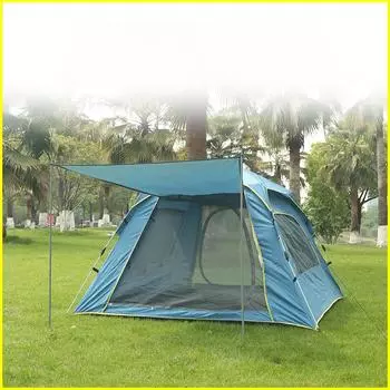 Палатка Открытый Полный комплект Кемпинг Пляж Портативный Складной Автоматический Быстро Открытый Парк Кемпинг Защита от Солнца Дождь tent