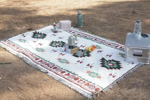 Палатка Peel Forest Tent Pad Camping Equipment Native Pattern Tatami Leisure Large Size 160X220cm Style, Blanket, Sheet,