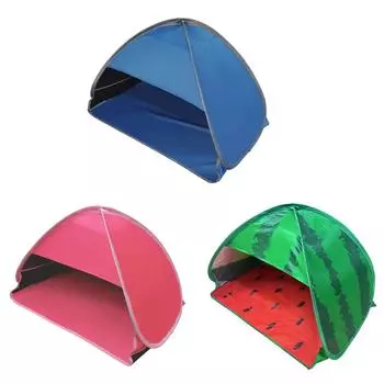 Палатка с ленивым подголовником, уличная автоматическая быстрооткрывающаяся пляжная солнцезащитная палатка, мини ветрозащитный теплый солнцезащитный тент для кемпинга