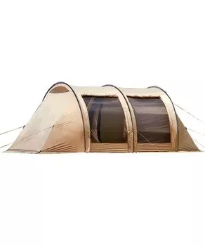 Палатка-туннель для 2–3 человек Tres Arch 2 Room Tent VP160101J01 500 x 250 x 180 Включает 1 внутреннюю сумку для хранения [Vision Peaks] People, Coyote, прибл.