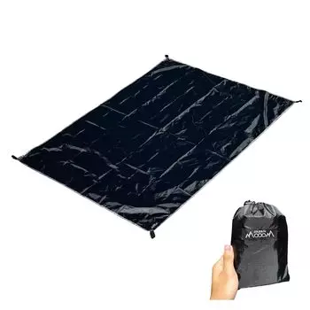 Палатка водонепроницаемая земля сопротивление давление поставляется с легко включает в себя хранение пикник на открытом воздухе черный [MoooMJAPAN] лист, 8000 мм, лист, водонепроницаемый, для улицы,