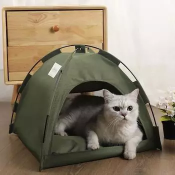 Палатки для котят Палатка для кошек Кровать для кошек Товары для дома Аксессуары Мебель Диван-корзина-кровать