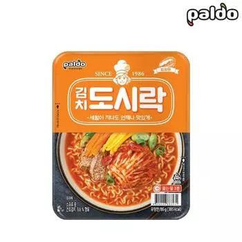Палдо Кимчи Досирак (Досирак) Чашка Рамен 86 г (5 различных количеств) 1