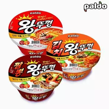 Палдо Ван Туконг Рамэн в чашке 110г (3 разных вкусовых пакета) 1