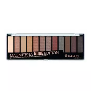 Палетка для контуринга глаз Rimmel Magnif eyes Nude Edition 001