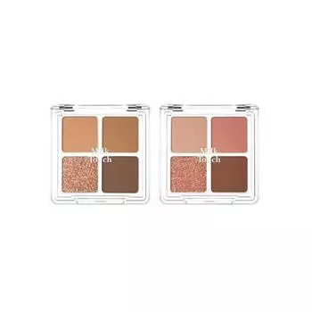 Палетка для век MILK TOUCH Be My First Eye Palette 2.0g * 4 цвета сепия