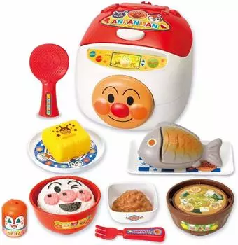 Палетка Joy Palette Anpanman Shutto Chatty Suihanki and Genki 100 Bii Набор японской еды, пластик (ДЖОЙПАЛИТА) Такейяё!
