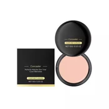 Палетка консилеров с мягким фокусом маскирует недостатки, сохраняет макияж надолго, корректирует поры и мелкие морщинки и портативна. One Size