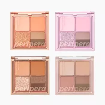 Палетка теней CLUB CLIO PERIPERA Ink Pocket (7 вариантов) 01 Fancy Spring Sunshine