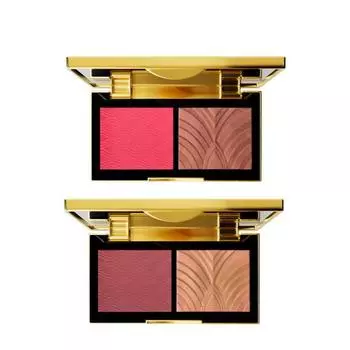 Палетка теней для век MAC Gold Hour Glow Face Palette 4 г+3,5 г [праздничный выпуск 2024 г.] P000DYBZ - 01 Deep