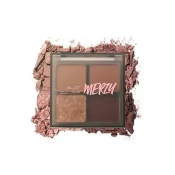 Палетка теней MERZY Mood Fit Shadow Palette 8g S1. Amusing Rose