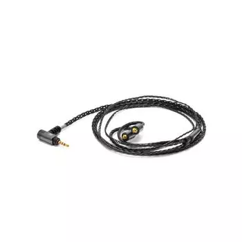 Palette 8 BAL Shure SE series balanced type earphone replacement cable ReCable Record Record MX-A (Solid Black) [MMCX type] 2.5mm 4-pole
