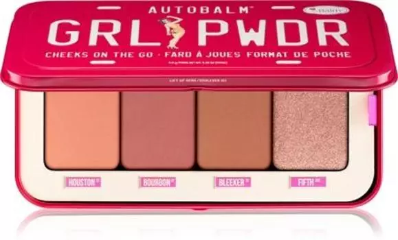 palette de blush avec highlighter TU прозрачный