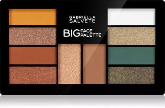 palette fards paupires et enlumineur avec bronzer TU прозрачный