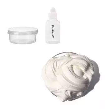 Palette Slime Real Cream Liquid Monster Completed Product 100ml Set, Белый, Корейские игрушки