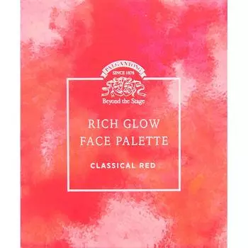 Palganton Rich Glow Face Palette 01 C Red Skin Makeup Наносите кистью или пальцами.. В качестве румян нанесите на щеки оттенки C и D.. В качестве хайлайтера нанесите A t