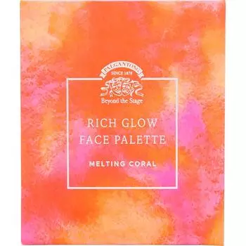 Palganton Rich Glow Face Palette 03 M Coral Skin Makeup Наносите кистью или пальцами.. В качестве румян нанесите на щеки оттенки C и D.. В качестве хайлайтера нанесите A