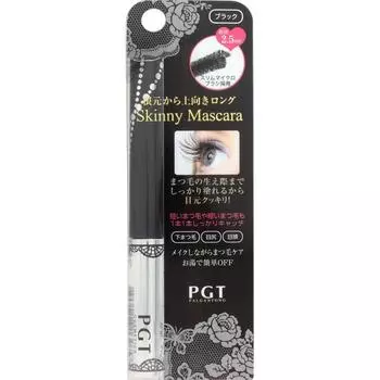 Palganton Skinny Mascara SM10 Black 4G Макияж глаз Тушь для ресниц Наносите тушь, приподнимая ресницы всей щеточкой.. Перед нанесением туши воспользуйтесь кистью для ресниц.
