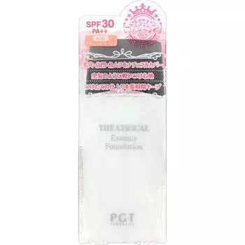 Palganton Theatrical Essence Тональная основа для макияжа кожи How to use Тщательно встряхните, затем возьмите необходимое количество и равномерно распределите по всему лицу.. S