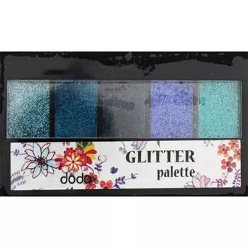 Палитра блесток DMA Dodo Glitter Palette GLPL-04 для макияжа глаз. Цвета и тени для век. Возьмите необходимое количество и равномерно распределите по коже.. Макияж глаз Цвет глаз и глаз
