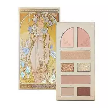 Палитра цветов MilleFee Lady (01 Лилия) Мультипалетка Тени для век Cheek Highlight Mousse Многоцветный макияж Косметика для начинающих MilleFee