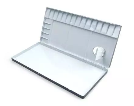 Палитра для акварели Color Around, алюминиевая, 137 мм (303 (20 разделов 0720)) [Элемент]