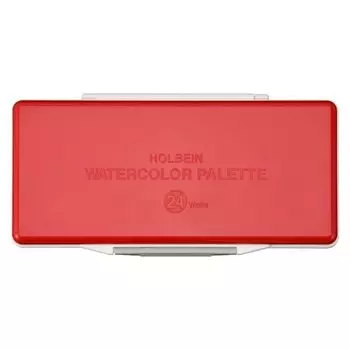 Палитра для акварели HOLBEIN со съемными маленькими 24 перегородками для чашек Петри 4 210191 номера, (26 маленьких, больших)