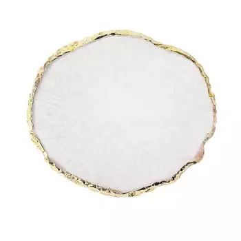 Палитра для дизайна ногтей из смоляного агата и камня, накладные ногти, палитра для смешивания цветов, полка для демонстрации гель-лака, маникюрный инструмент синий