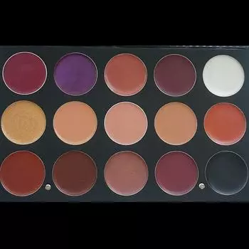 Палитра для губ MI Beauty, 15 цветов, макияж, красота, национальный экзамен, палетка для губ, 1 шт., B