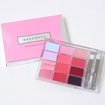 Палитра для губ Wake Make Soft Coloring Lip Palette 3 вида Палитра для губ Wake Make Soft Coloring Lip Palette Палитра для губ Wake Make, 1 шт., 1. Светящийся розовый поток