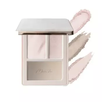 Палитра для контурирования лица MilleFee Cheat (02 Татака Кул) Highlight Shading 3D Look Small Face Matte Highlight Brevet MilleFee