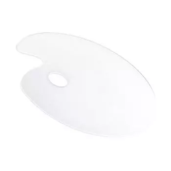 Палитра для макияжа Royalways, портативная, акриловая, для помады, смешанных тональных пигментов, 12 см, 1 шт.