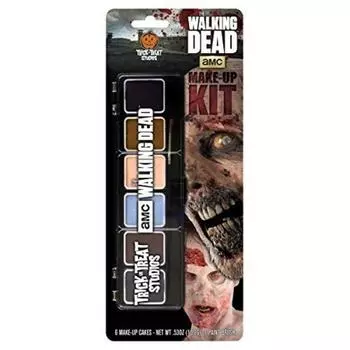 Палитра для макияжа Wolfe FX The Walking Dead Zombie Makeup Kit, краска для лица, НОВИНКА! Вулф FX, 1 Вулф FX Ходячие мертвецы,