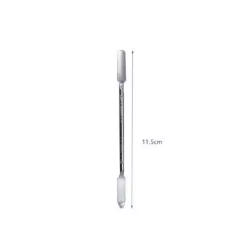 Палитра для смешивания макияжа Тональная основа Помада Тени для век Палитра-миксер из нержавеющей стали со шпателем Инструменты для красоты Палетка для нейл-арта