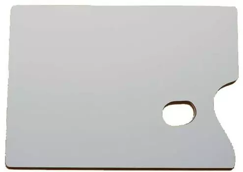 Палитра Holbein White для масляной живописи, квадрат 4, отделка Decora 121173 №.