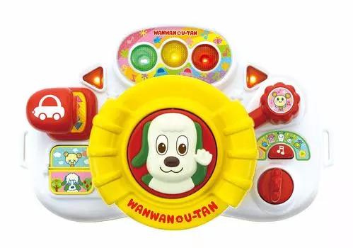 Палитра Joy Wan Wan и Utan Выйдите на улицу с ручкой Wan Shingo Shinpika 15x27x24 см из пластика Wan! (Пика Пикабу~! Версия) белый