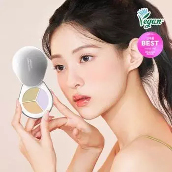 Палитра консилеров A Perfect Cover Puff Design 4 типа C03