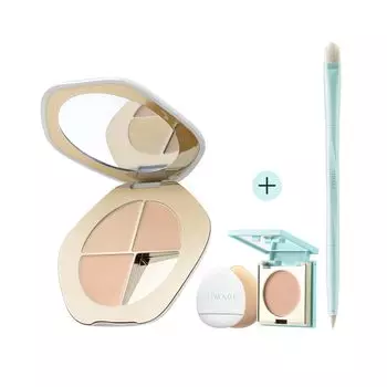 Палитра консилеров TIMAGE Кремовая текстура Маскирует слезы, прыщи и темные круги в уголках рта Консилер для глаз Консилер для лица Стойкий 3