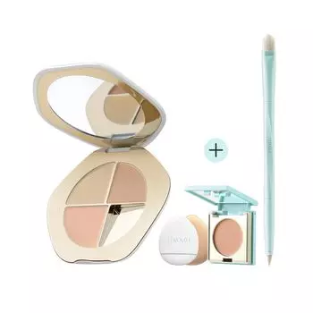 Палитра консилеров TIMAGE Кремовая текстура Скрывает темные круги от прыщей и угрей в уголках рта Консилер для глаз Консилер для лица Регулируется для