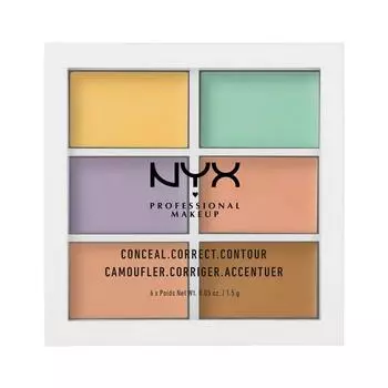 Палитра корректирующих теней NYX NYX - COLOR CORRECTING NYX PROFESSIONAL MAKEUP, 1 шт.