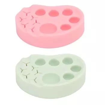 Палитра лосьонов для ламинирования бровей Lash Lift, контейнер для лосьона для завивки, многофункциональный силиконовый лоток для глаз Pink