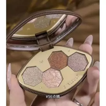 Палитра макияжа для глаз Girl Cult Shimmer Matte Pearl Chameleon Shadow Cosmetics 4 цвета, 1 шт., 2 шт.) 56дяньцзин
