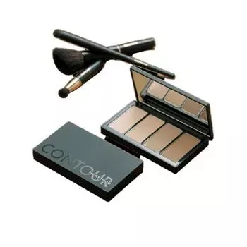 Палитра Merry Saw Contour Palette 15,5 г, хайлайтер для контуринга лица, растушевка — обязательно проверьте варианты!, Палитра контуров 1+1